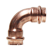 Copper Press High Temperature Elbow